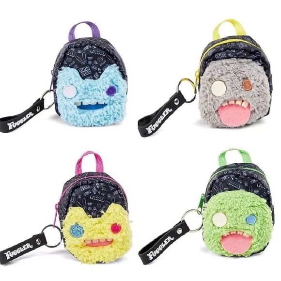 Full Set Of Fuggler Mini Backpack Keychains (4) - Picture 6 of 7